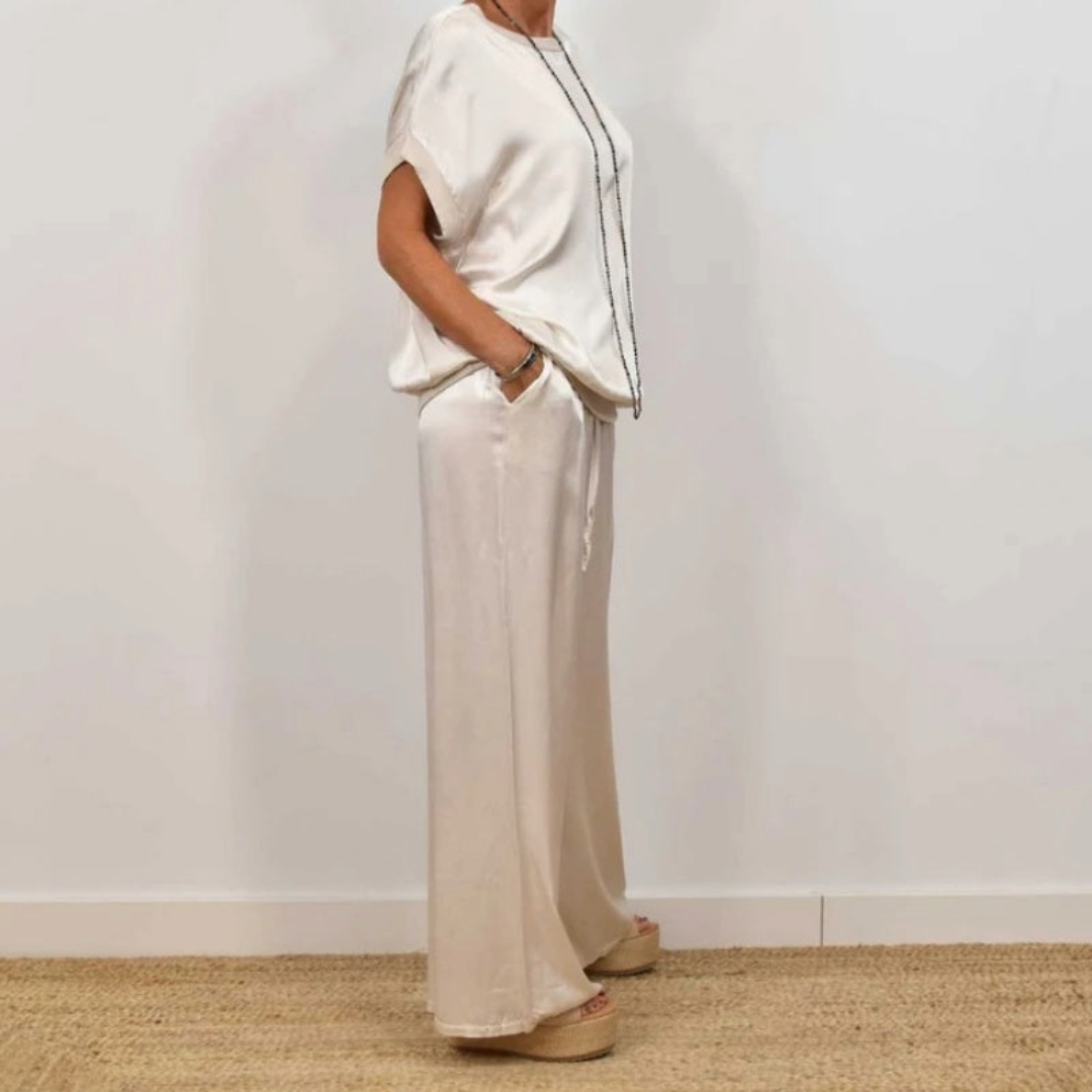 Celia - Conjunto elegante de dos piezas