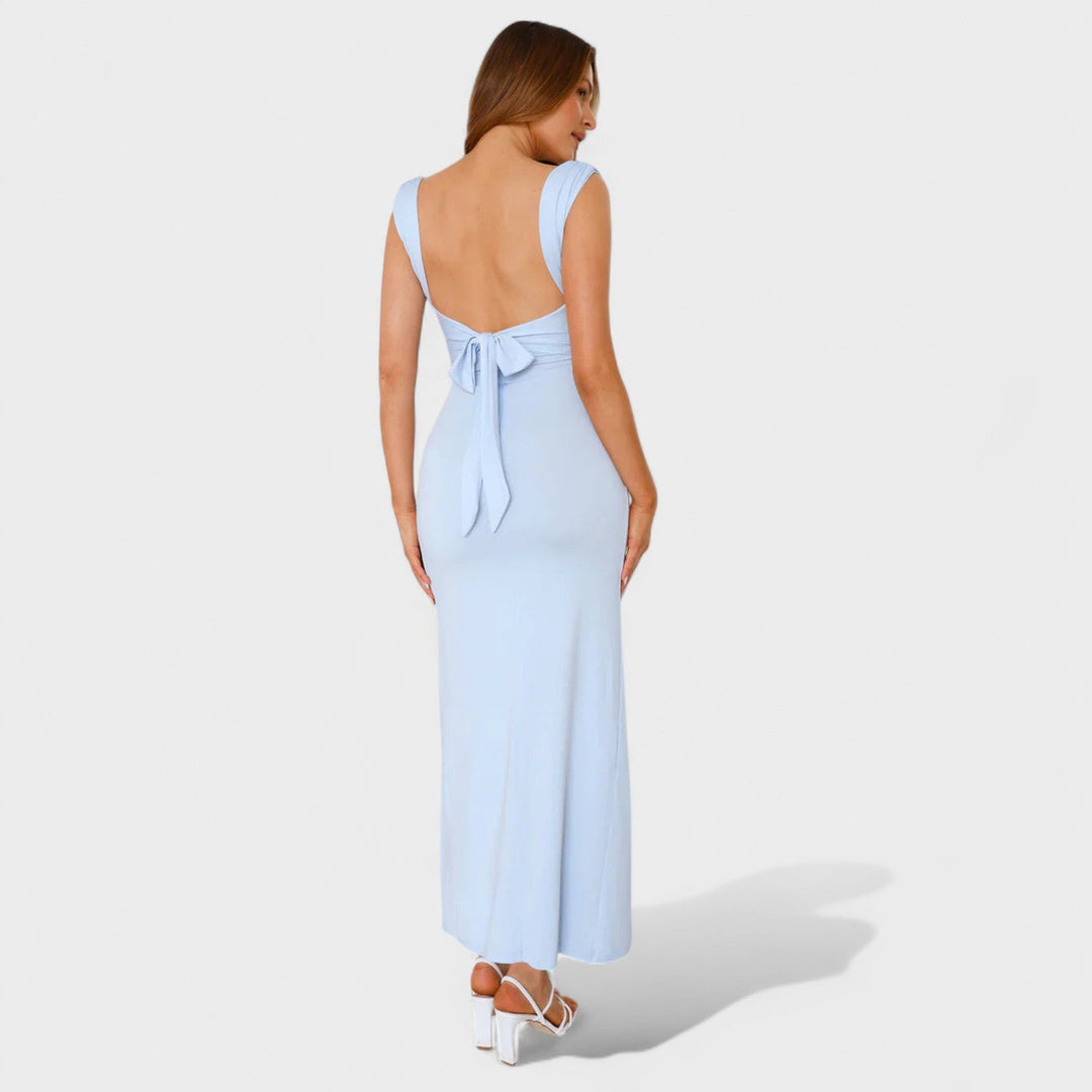 Sarela - Vestido largo espalda abierta