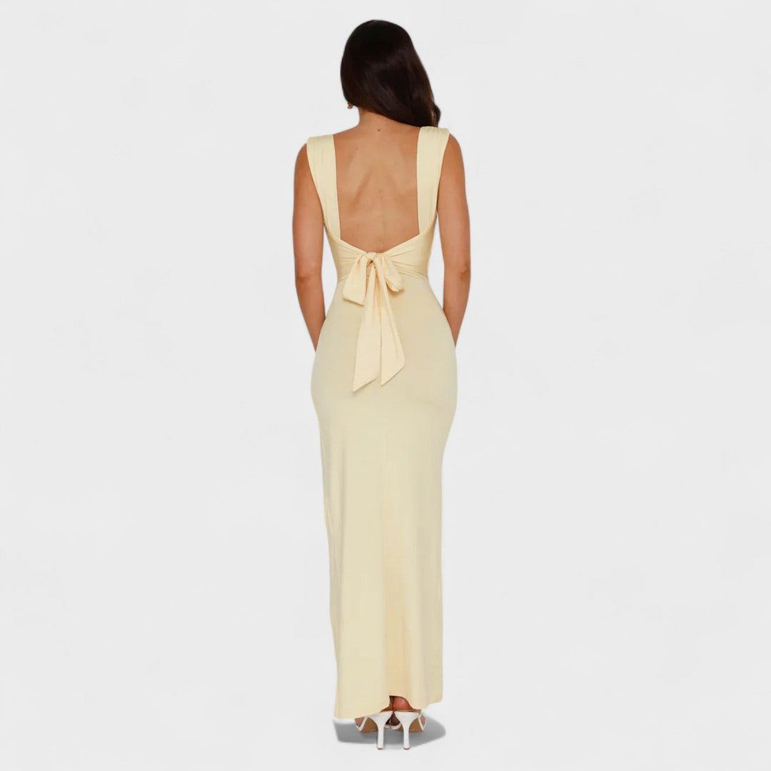 Sarela - Vestido largo espalda descubierta