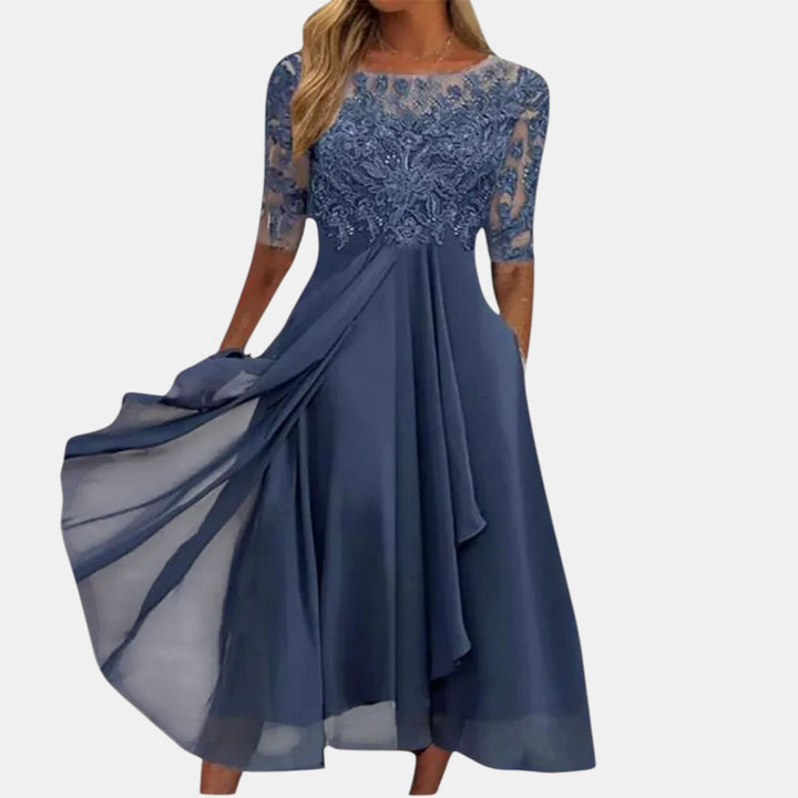 Seraphina - Vestido de Elegancia de Encaje