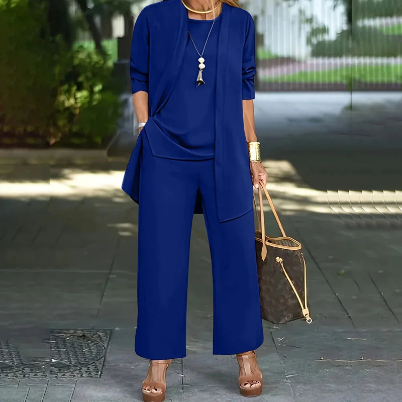 Kaevia™ – Conjunto de Lounge de 3 Piezas de Corte Suelto