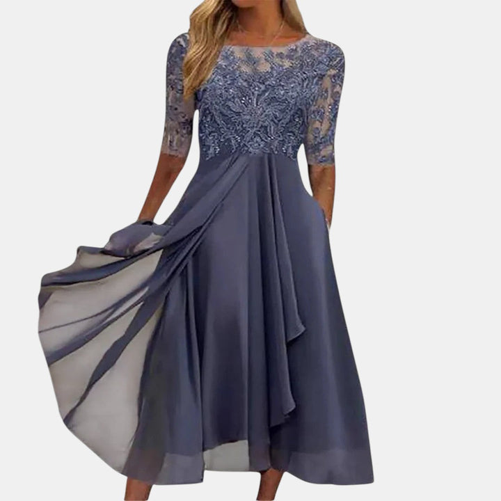 Seraphina - Vestido de Elegancia de Encaje