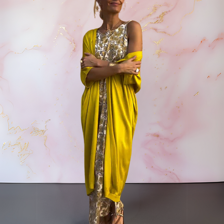 Loida - Conjunto de Vestido Relajado