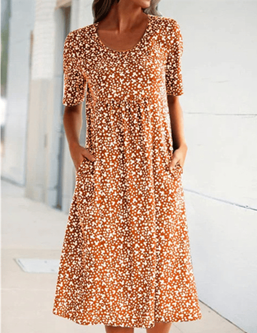 Maisie - Vestido con Estampado Floral
