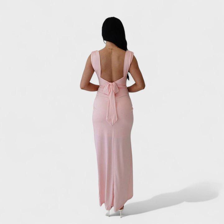 Sarela - Vestido largo espalda abierta