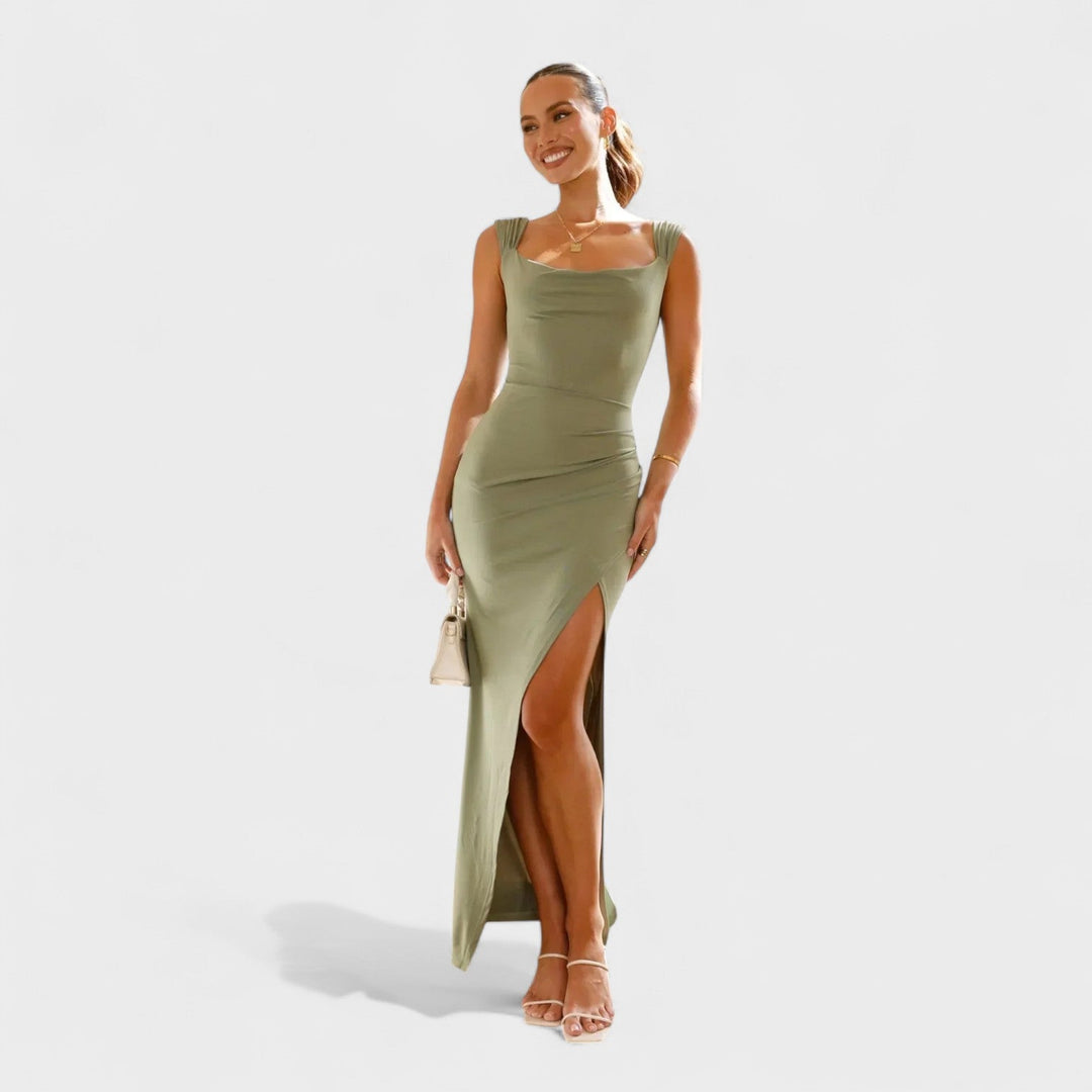 Sarela - Vestido largo espalda abierta