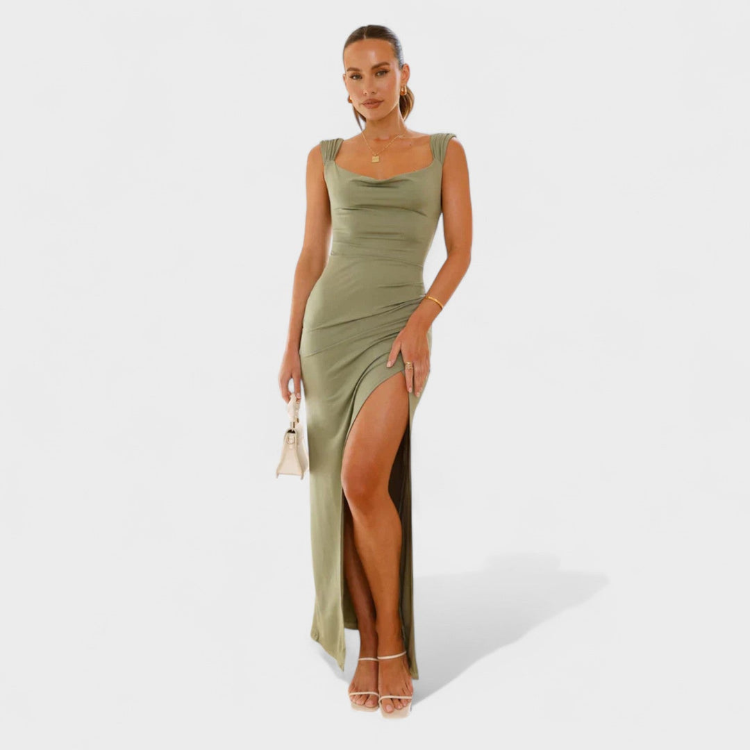 Sarela - Vestido largo espalda abierta