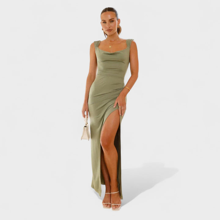 Sarela - Vestido largo espalda abierta