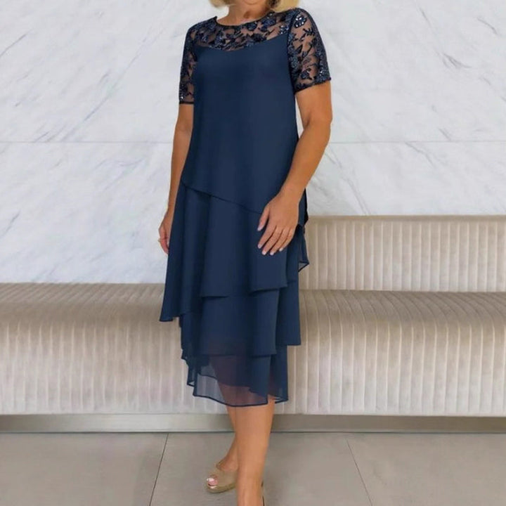 Clarissa - Vestido Midi Clásico
